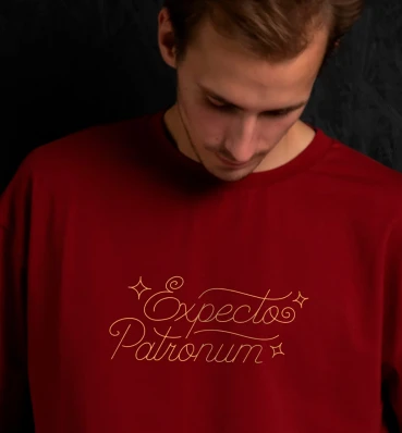 Футболка OVERSIZE №26 • Expecto Patronum • Гарри Поттер • Harry Potter