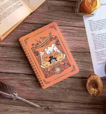 Блокнот Гоґвортс ⚡️ Скетчбук Hogwarts за фільмом Гаррі Поттер ⚡️ Подарунок фанату Harry Potter