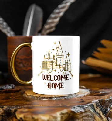 Чашка Welcome Home ⚡️ Кружка Гарри Поттер ⚡️ Сувениры ⚡️ Подарки Harry Potter