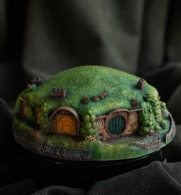 Фігурка Нора гобіта ⦁ Статуетка Hobbit Hole за фільмом Володар Перснів ⦁ Сувеніри та подарунки фанату The Lord of the Rings