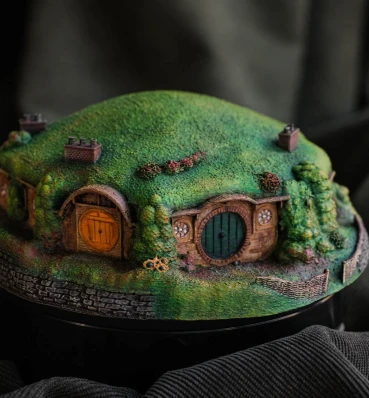 Фігурка Нора гобіта ⦁ Статуетка Hobbit Hole за фільмом Володар Перснів ⦁ Сувеніри та подарунки фанату The Lord of the Rings