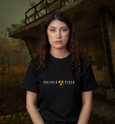 Футболка №19 • Радіація всюди • Одяг S.T.A.L.K.E.R • Мерч Сталкер • Подарунок геймеру