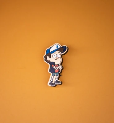 Значок Діппер • Пін в стилі Гравіті Фолз • Подарунки фанату Gravity Falls