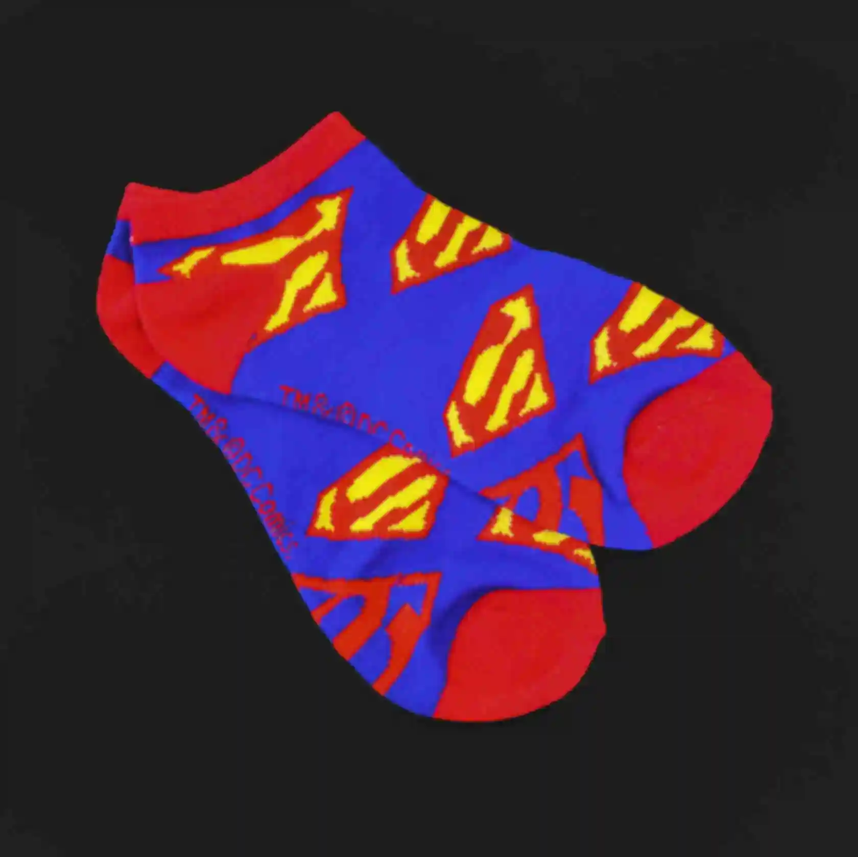 Супергеройские носки с Суперменом ⦁ Одежда Superman ⦁ Подарки в стиле вселенной DC