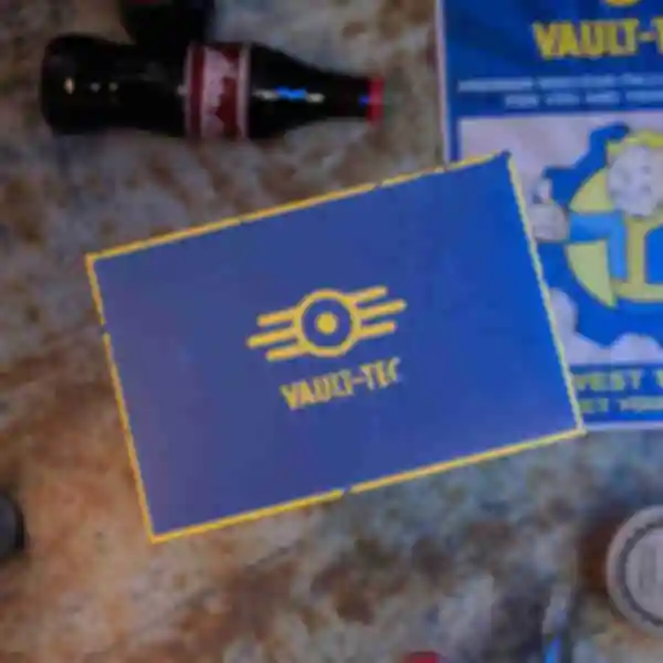 Персональний квиток-запрошення Vault-Tec в стилі гри Фолаут • Подарунок Fallout