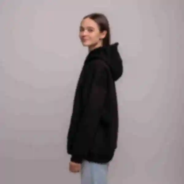 Худи OVERSIZE №2 • Безликий • Мерч Унесенные призраками • Вселенная Хаяо Миядзаки • Одежда с принтом из аниме Студии Гибли