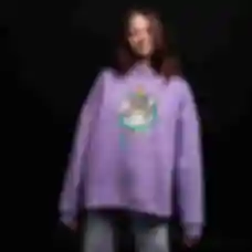 Худі OVERSIZE №9 • Головні персонажі, фіолетовий
