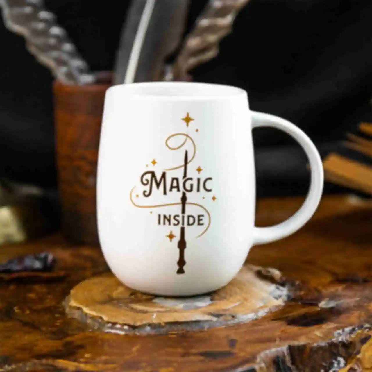 Чашка деколь Magic Inside ⚡️ Горнятко Гаррі Поттер ⚡️ Сувеніри ⚡️ Подарунки Harry PotterФото №3