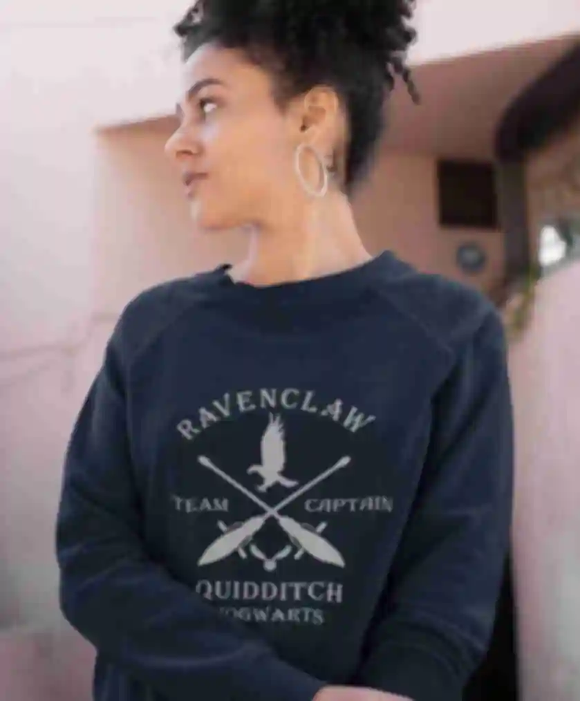 Свитшот • Капитан команды Когтевран по квиддичу • Ravenclaw • Гарри Поттер. Фото №1