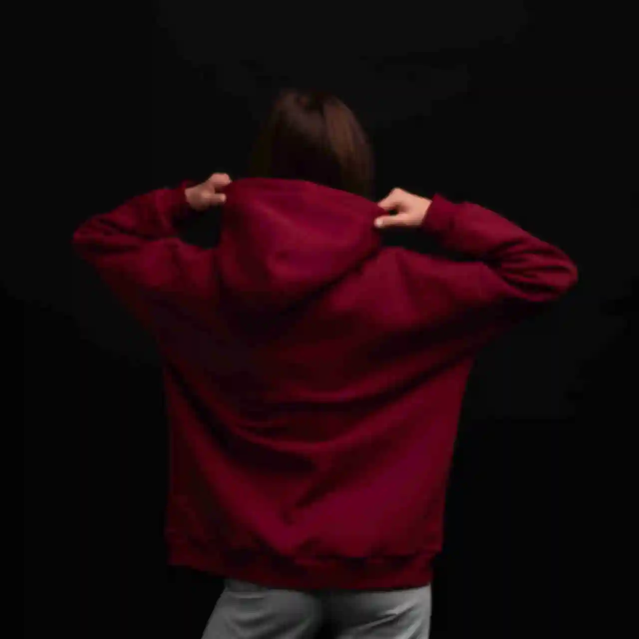 Худи OVERSIZE №25 • Герб Гриффиндор кармашек • Gryffindor • Кофта Гарри Поттер • Одежда в стиле Harry Potter. Фото №3