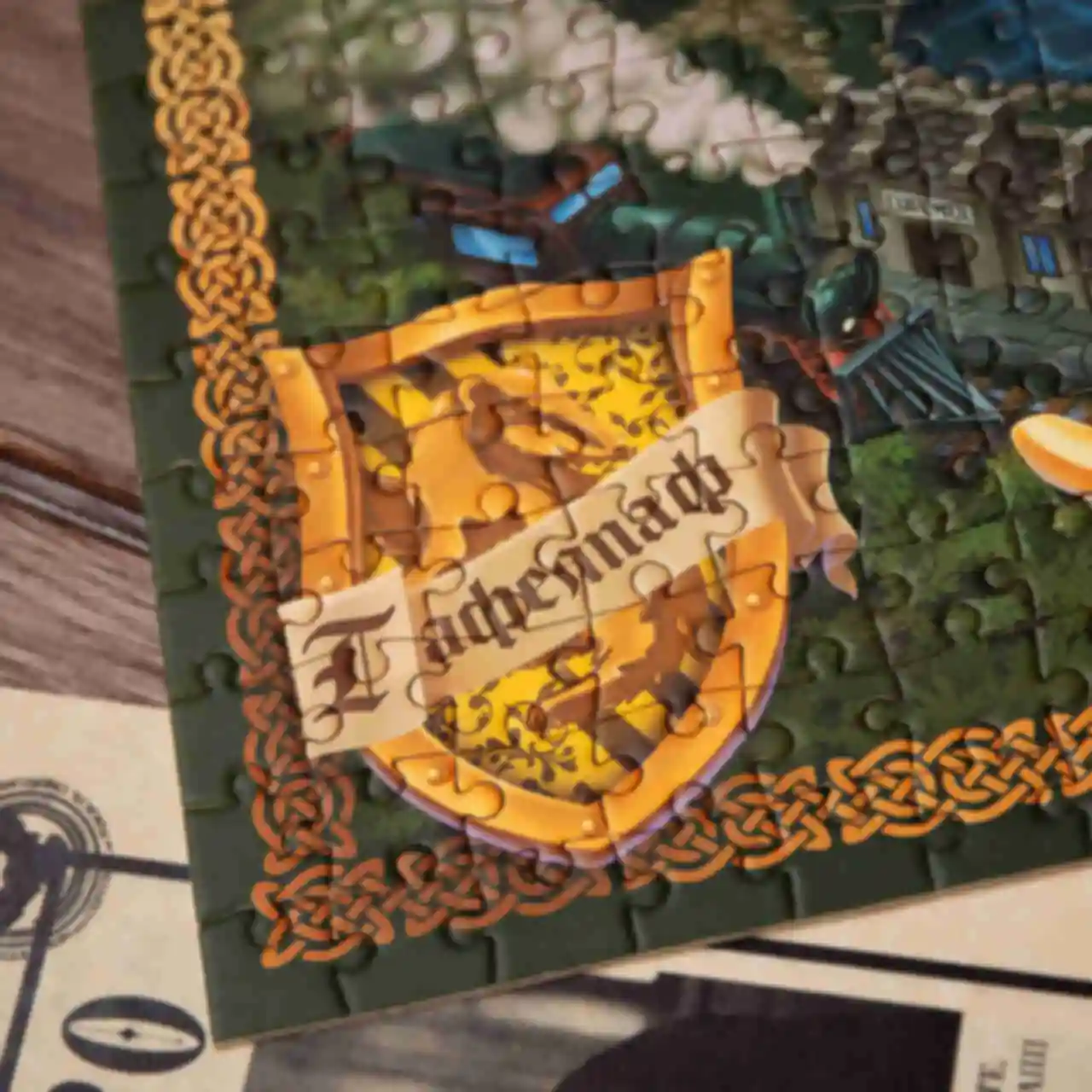 Пазлы-карта «Хогвартс и его окрестности» ⚡️ Игры по Гарри Поттеру ⚡️ Подарки Harry Potter. Фото №9