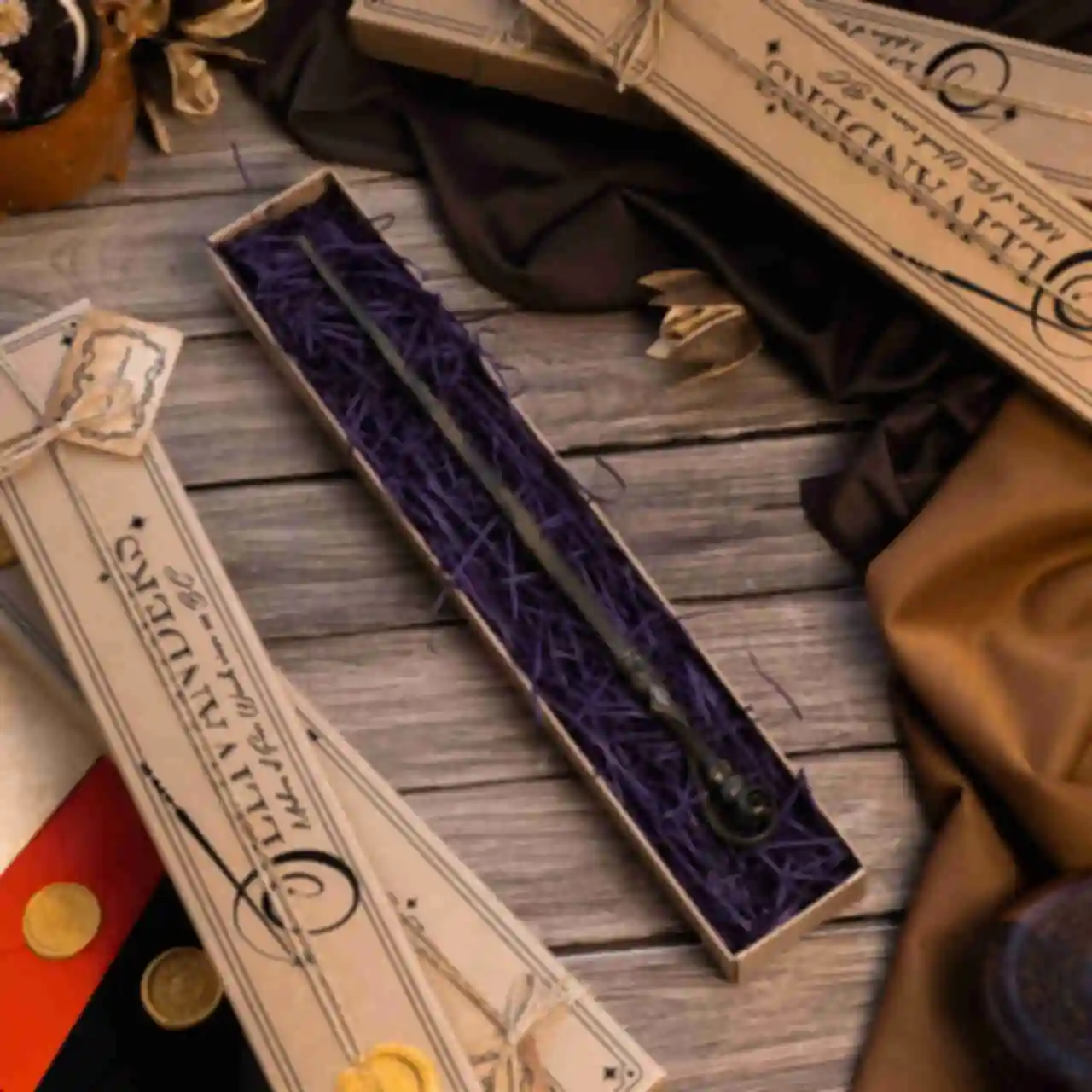 Волшебная палочка Флер Делакур ⚡️ Fleur Delacour's Wand ⚡️ Сувениры Гарри Поттер ⚡️ Harry Potter АРХИВ. Фото №2