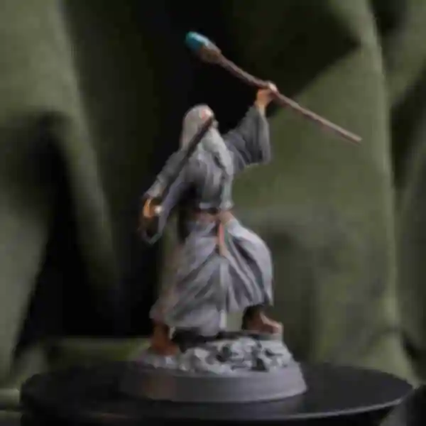 Фігурка Ґендальф ⦁ Статуетка Gandalf за фільмом Володар Перснів ⦁ Сувеніри та подарунки фанату The Lord of the Rings