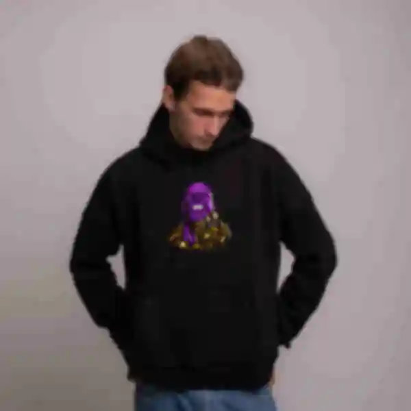 Худи OVERSIZE №13 • Танос • Одежда Thanos • Мерч Марвел • Супергерои Marvel