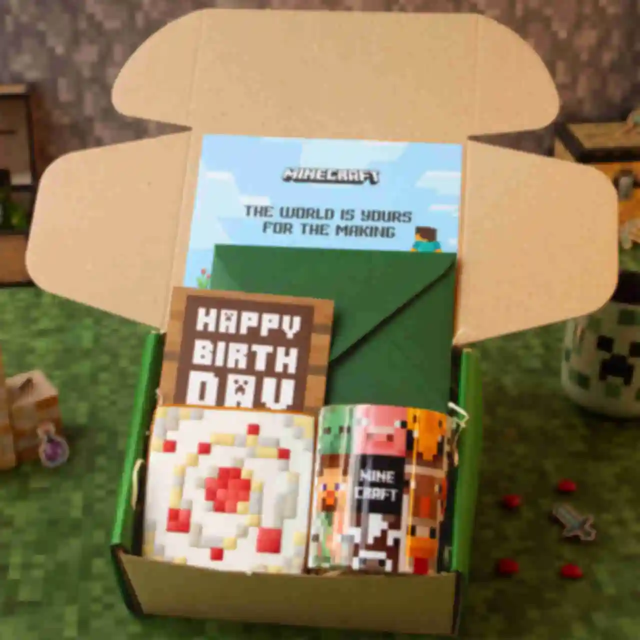 Бокс Minecraft • Mini • Подарочный набор по игре Майнкрафт
