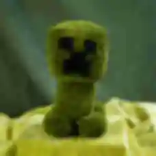 В'язана іграшка Кріпер по грі Minecraft ⦁ Creeper • Подарунок Майнкрафт для геймера