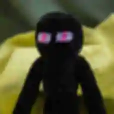 Вязаная игрушка Эндермен по игре Minecraft ⦁ Enderman • Подарок Майнкрафт для геймера