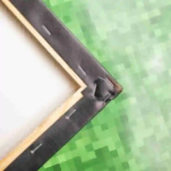 Холст ⦁ Pigscene ⦁ Картина на хосте в стиле игры Minecraft ⦁ Подарок Майнкрафт ПРЕДЗАКАЗ