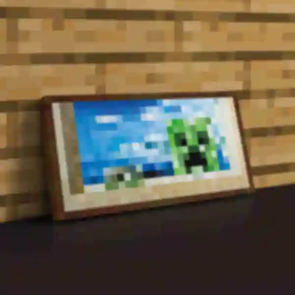 Холст ⦁ Creebet ⦁ Картина на хосте в стиле игры Minecraft ⦁ Подарок Майнкрафт ПРЕДЗАКАЗ