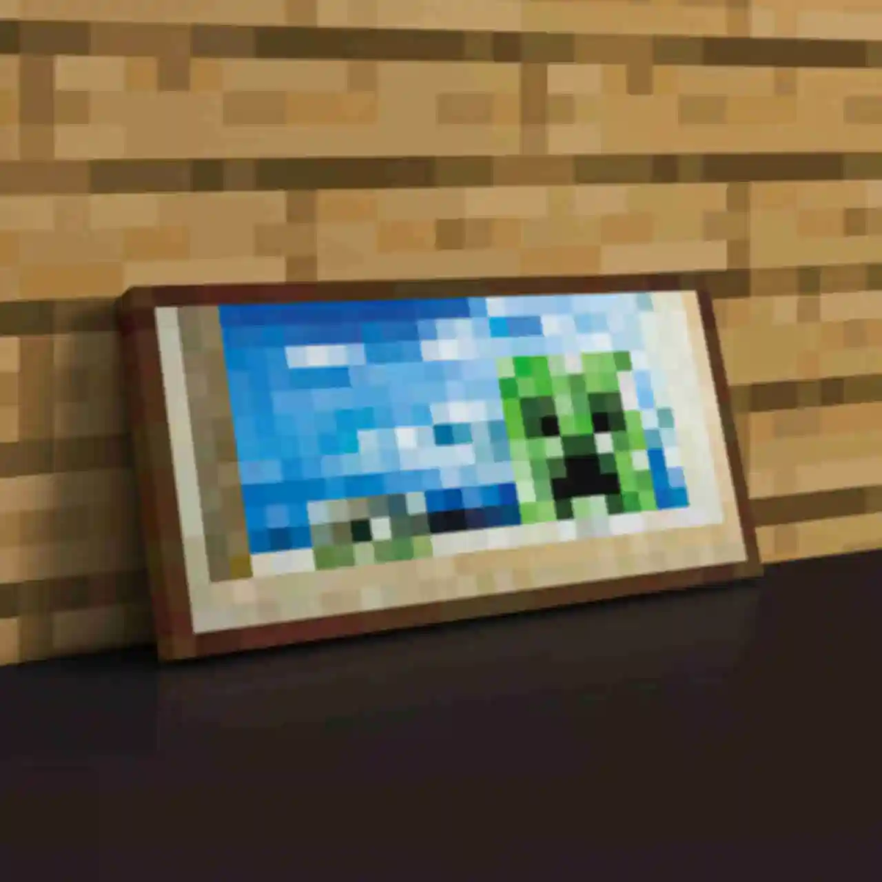 Холст ⦁ Creebet ⦁ Картина на хосте в стиле игры Minecraft ⦁ Подарок Майнкрафт ПРЕДЗАКАЗ