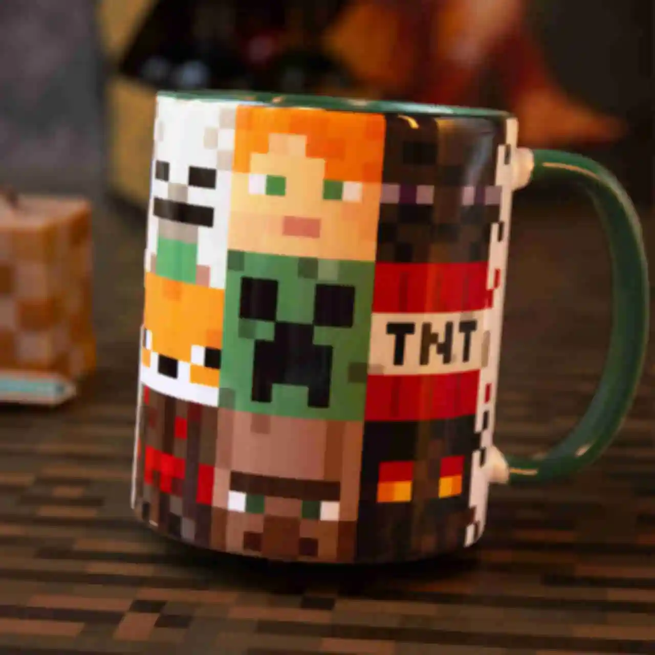 Чашка с главными героями из игры Minecraft ⦁ Кружка Майнкрафт ⦁ Подарок геймеру. Фото №2