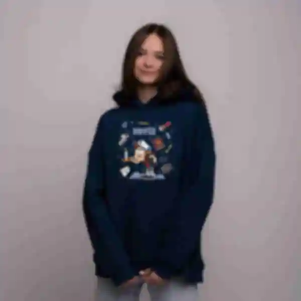 Худі OVERSIZE №11 • Діппер • Гравіті Фолз • Мерч • Одяг для фанатів мультсеріалу Gravity Falls