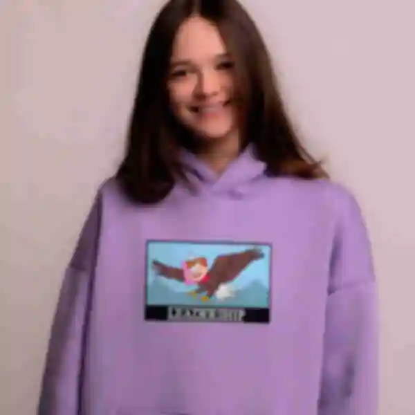 Худі OVERSIZE №12 • Leadership • Гравіті Фолз • Мерч • Одяг для фанатів мультсеріалу Gravity Falls АРХІВ