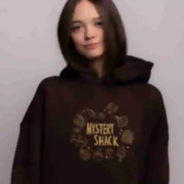 Худі OVERSIZE №15 • Mystery Shack • Мерч Гравіті Фолз • Хижка Чудес • Одяг для фанатів мультсеріалу Gravity Falls АРХІВ