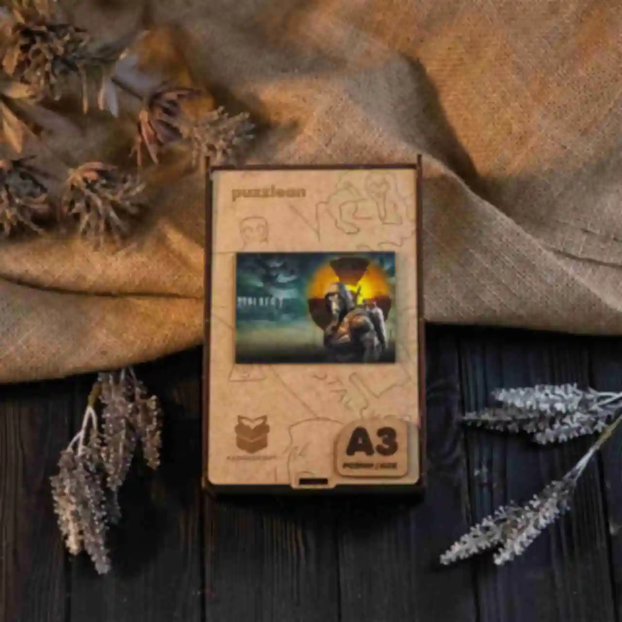 Фигурный деревянный пазл S.T.A.L.K.E.R. 2 • Игры и пазлы по Сталкер 2 • Подарок геймеру. Фото №103