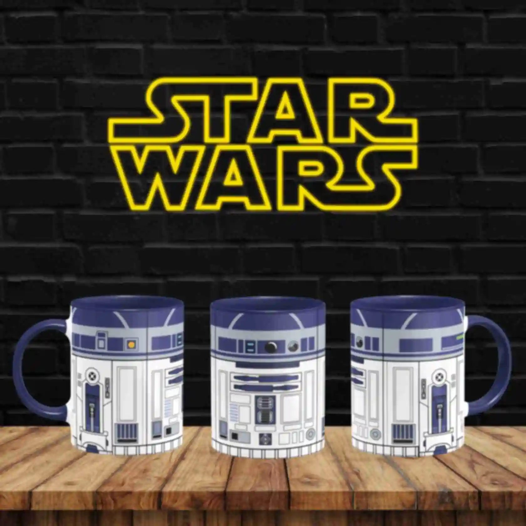 Чашка №2 • R2-D2 • Звездные Войны • Кружка • Подарок фанату Star Wars. Фото №2