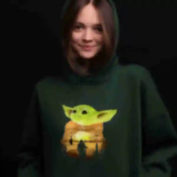 Худі OVERSIZE №2 • Арт Мандолорець • Мерч Зоряні Війни • Одяг Star Wars