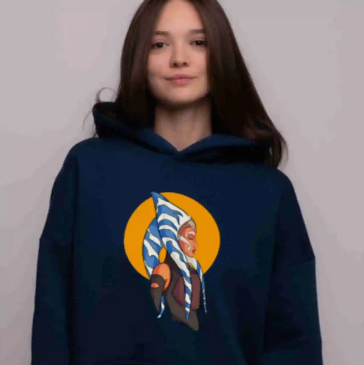 Худі OVERSIZE №11 • Асока Тано • Мерч Зоряні Війни • Одяг Star Wars