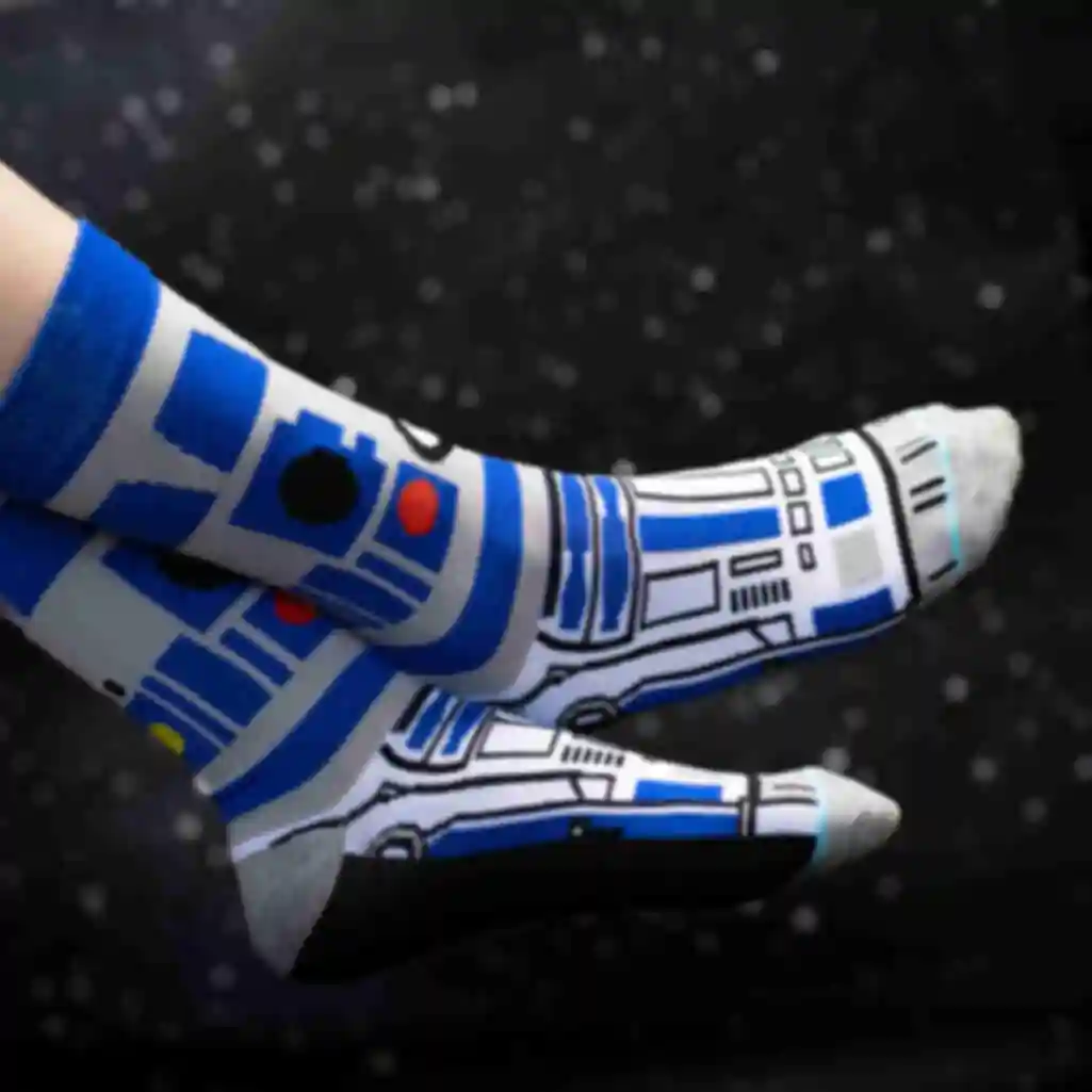 Шкарпетки з R2-D2 • Зоряні Війни ⦁ Одяг та аксесуари ⦁ Подарунок фанату Star WarsФото №42