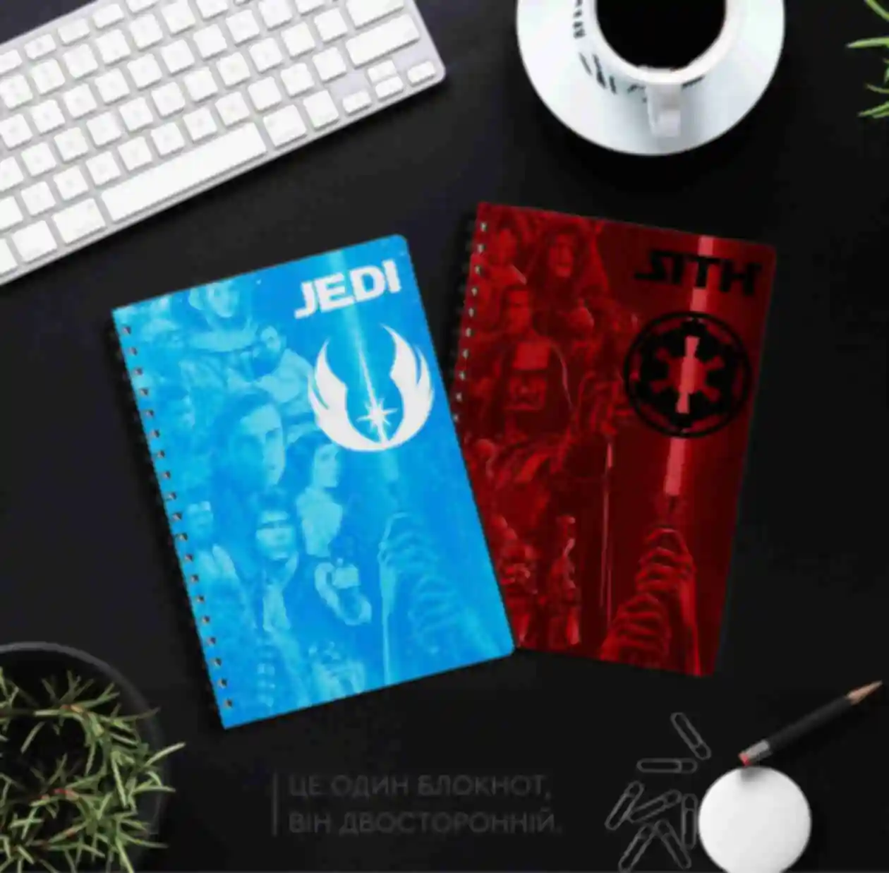 Блокнот Звездные Войны • Двухсторонний скетчбук ⦁ Подарок фанату Star Wars. Фото №5