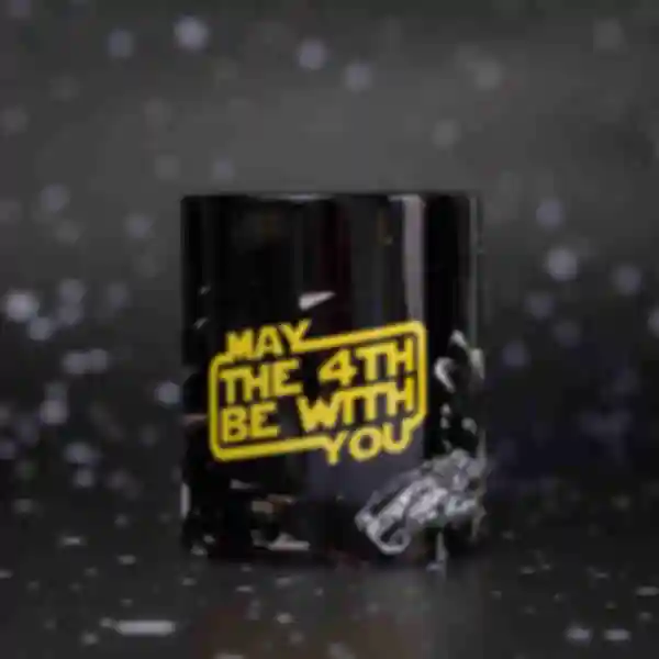 Чашка №1 • May the 4th be with you ⦁ Зоряні Війни ⦁ Горнятко ⦁ Подарунок фанату Star Wars