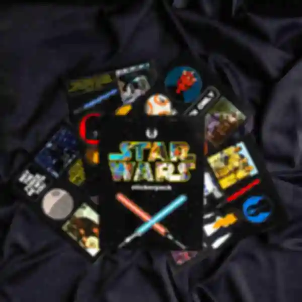 Стикерпак Звездные Войны ⭐️ Набор наклеек Star Wars ⦁ Сувениры ⦁ Подарок фанату 