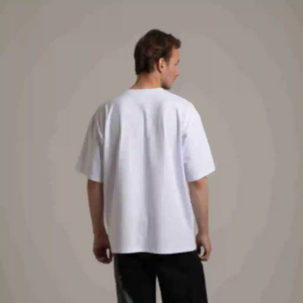 Футболка OVERSIZE №10 • Курама • Мерч Наруто • Одежда с принтом из аниме Naruto. Фото №2