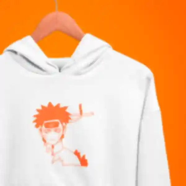 Худі №13 • Наруто Узумакі • Мерч • Одяг з принтом за аніме Naruto